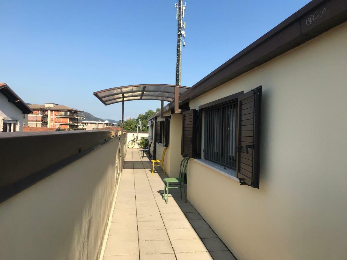 Ferienwohnung Mansardine Metropolitane Brescia Exterior foto